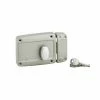 THIRARD - Serrure En Applique à Bouton Pour Porte Latérale à Battant, Poignée, Droite, 120x90mm, Axe 40mm, Gris, 3 Clés -THIRARD Soldes 8945524 1