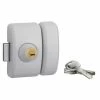 THIRARD - Verrou Double Entrée Universel Pour Porte D'entrée, Cylindre 45mm, Acier, 4 Clés, Epoxy Blanc -THIRARD Soldes 8945545 1