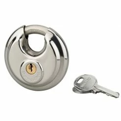 THIRARD - Cadenas à Clé Astra, Inox, Intérieur, Anse Inox, 70mm, 2 Clés
