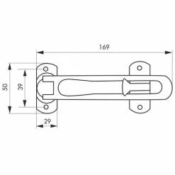 THIRARD - Entrebailleur Pour Porte D'entrée, Taquet D'arrêt, 169mm, Nickelé 7 THIRARD - Entrebailleur Pour Porte D'entrée, Taquet D'arrêt, 169mm, Nickelé -THIRARD Soldes 8945628 3