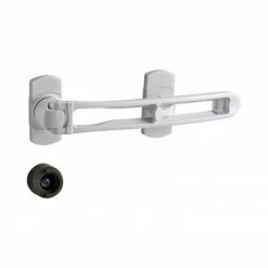 THIRARD - Entrebailleur Pour Porte D'entrée, Taquet D'arrêt, 169mm, Blanc