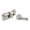 THIRARD - Cylindre De Serrure à Bouton Transit 2, 30Bx40mm, Nickel, Anti-arrachement, Anti-perçage, Anti-crochetage, 4 Clés -THIRARD Soldes 8945661 1