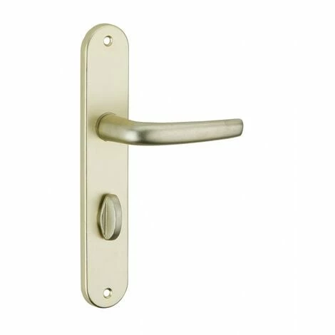 THIRARD - Ensemble De Poignées Pour Porte Intérieure Maia à Condamnation, Carré 7mm, Entr'axes 195mm, Couleur F2 3 THIRARD - Ensemble De Poignées Pour Porte Intérieure Maia à Condamnation, Carré 7mm, Entr'axes 195mm, Couleur F2