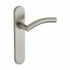THIRARD - Ensemble De Poignées Pour Porte Intérieure Ouranus Sans Trou, Carré 7mm, Entr'axes 195mm, Inox Brossé -THIRARD Soldes 8945672 1