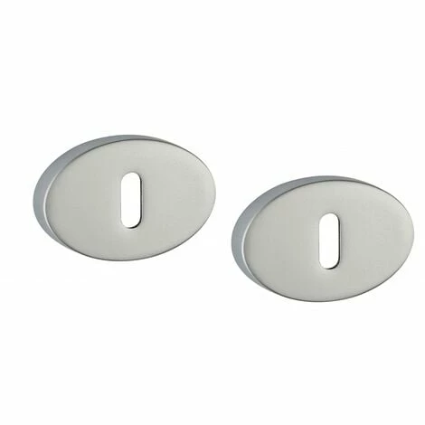 THIRARD - Paire De Rosaces Gran Prix, Trou De Clé, Argent 3 THIRARD - Paire De Rosaces Gran Prix, Trou De Clé, Argent