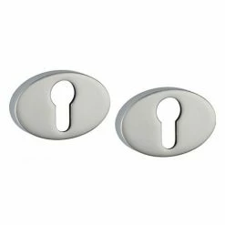 THIRARD - Paire De Rosaces Gran Prix, Trou De Cylindre, Argent