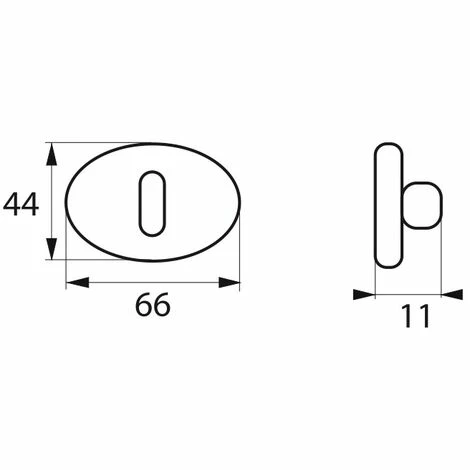 THIRARD - Paire De Rosaces Gran Prix, Trou De Clé, Alu Noir Mat 4 THIRARD - Paire De Rosaces Gran Prix, Trou De Clé, Alu Noir Mat – Image 2