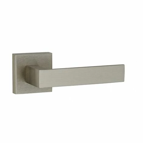 THIRARD - Paire De Béquilles Fifty Pour Porte, Carré 7mm, Nickelé Satiné 3 THIRARD - Paire De Béquilles Fifty Pour Porte, Carré 7mm, Nickelé Satiné