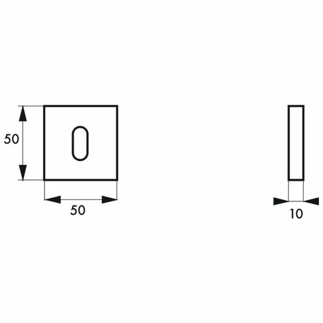 THIRARD - Paire De Rosaces Archimede, Trou De Clé, Argent 4 THIRARD - Paire De Rosaces Archimede, Trou De Clé, Argent – Image 2