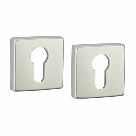 THIRARD - Paire De Rosaces Archimede, Trou De Cylindre, Argent 3 THIRARD - Paire De Rosaces Archimede, Trou De Cylindre, Argent