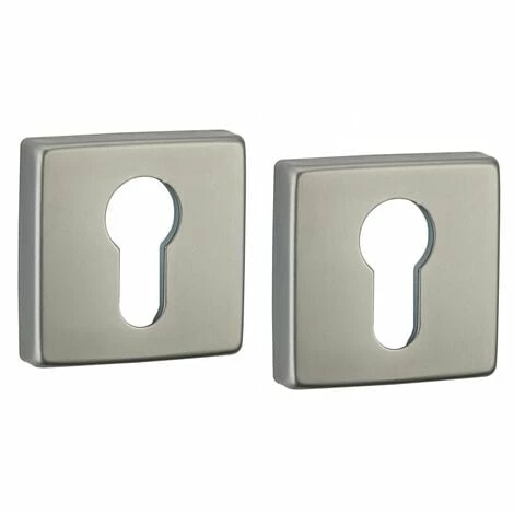 THIRARD - Paire De Rosaces Archimede, Trou De Cylindre, Aspect Inox 3 THIRARD - Paire De Rosaces Archimede, Trou De Cylindre, Aspect Inox