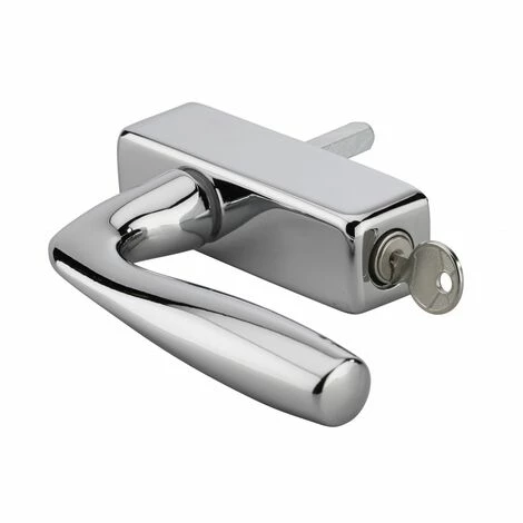 THIRARD - Béquille Shark Pour Fenêtre, Chromé Poli, 1 Clé 4 THIRARD - Béquille Shark Pour Fenêtre, Chromé Poli, 1 Clé – Image 2