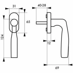 THIRARD - Béquille Shark Pour Fenêtre, Chromé Poli, 1 Clé 7 THIRARD - Béquille Shark Pour Fenêtre, Chromé Poli, 1 Clé -THIRARD Soldes 8945768 3