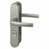 THIRARD - Ensemble Poignés De Sécurité Pour Porte D'entrée, Béquille Double, Entr'axe De Fixation 216mm, Aspect Inox -THIRARD Soldes 8945777 1