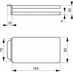 THIRARD - Gâche à Répétition Pour Serrure De Milieu, Chromé -THIRARD Soldes 8945838 3