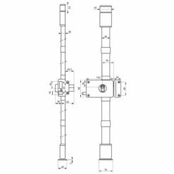 THIRARD - Serrure En Applique Horga A2P* à Tirage Pour Entrée, Droite, 3pts, Transit2 30x65mm, Axe 70mm, Marron, 4 Clés 8 THIRARD - Serrure En Applique Horga A2P* à Tirage Pour Entrée, Droite, 3pts, Transit2 30x65mm, Axe 70mm, Marron, 4 Clés -THIRARD Soldes 8945856 3