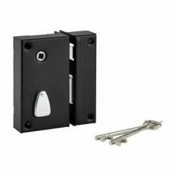 Serrure Verticale Droite Pêne Dormant Demi-tour - 6 Gorges - Thirard