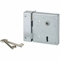 Serrure à Chiffre Verticale à Pêne 1/2 Tour De Grille Type Alsace Thirard - Gauche