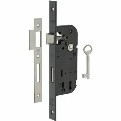 Serrure à Larder Pêne 1/2 Tour 1 Clé Thirard - Bouts Carrés