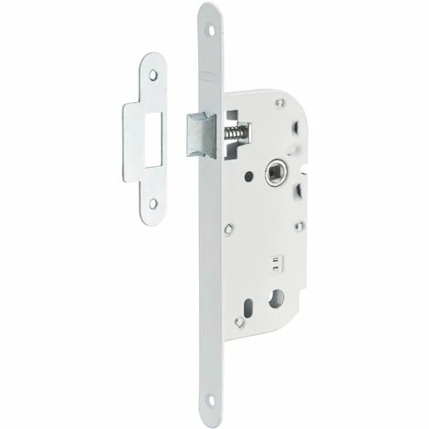 Serrure à Larder Réversible Thirard - Blanc - Bec De Cane 3 Serrure à Larder Réversible Thirard - Blanc - Bec De Cane