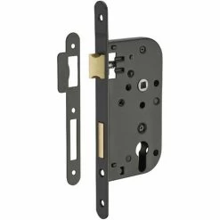 Serrure à Larder à Cylindre Axe 50 Mm Thirard - Bouts Ronds - Sans Cylindre